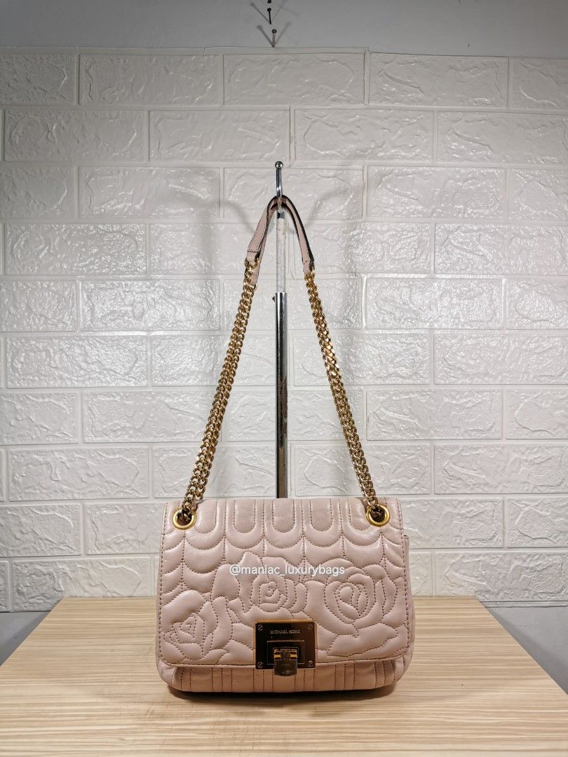 Leather Bags Michael Kors Vivianne Crossbody Michael Kors Black