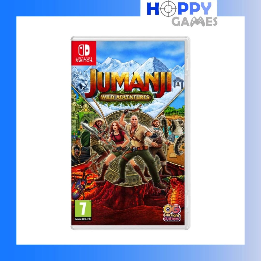 Jumanji Wild Adventure Nintendo Switch Video Gaming Video Games