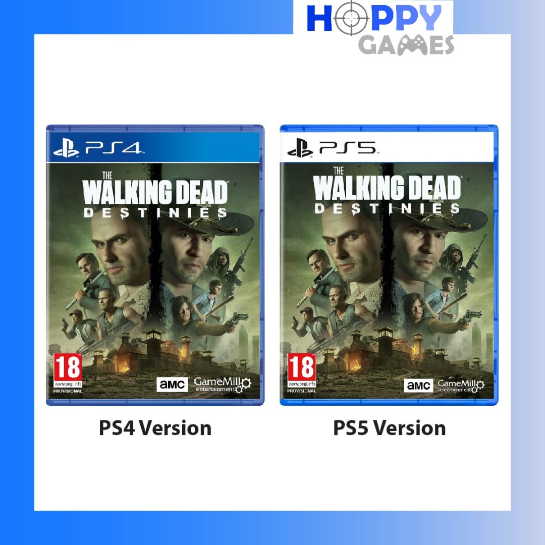 Pre-order PS4 PS5 The Walking Dead Destinies Playstation 4 Playstation ...