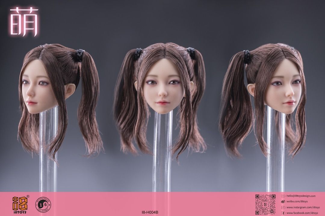(售罄)I8Toys I8-H004B 1/6 Mandy Headsculpt小萌 頭雕包