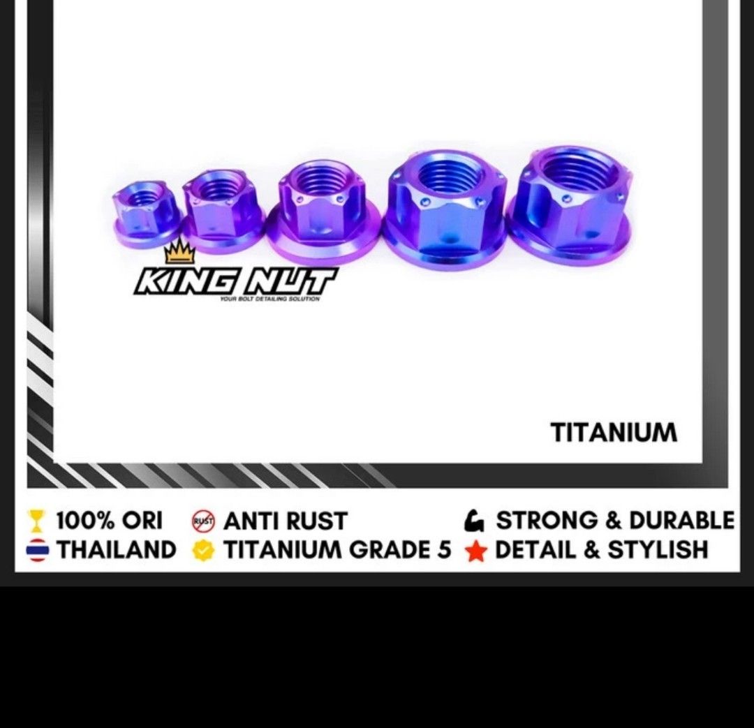 Probolt king nut screw & bolt, Motorcycles, Motorcycle Accessories on