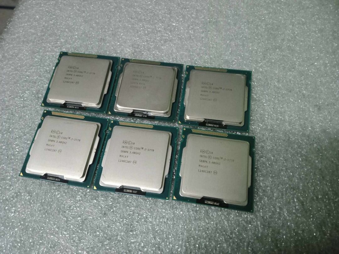 processor i7 3770 3rd gen 4core 8threads gaming, Computers & Tech ...