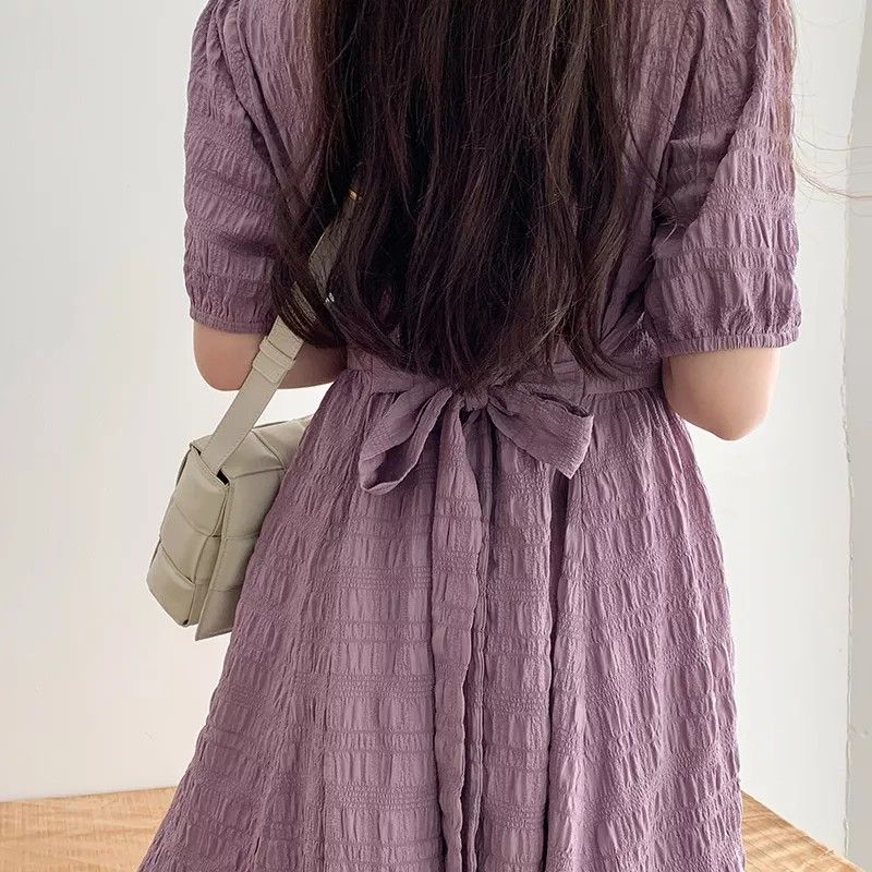 Casual purple hotsell summer dress
