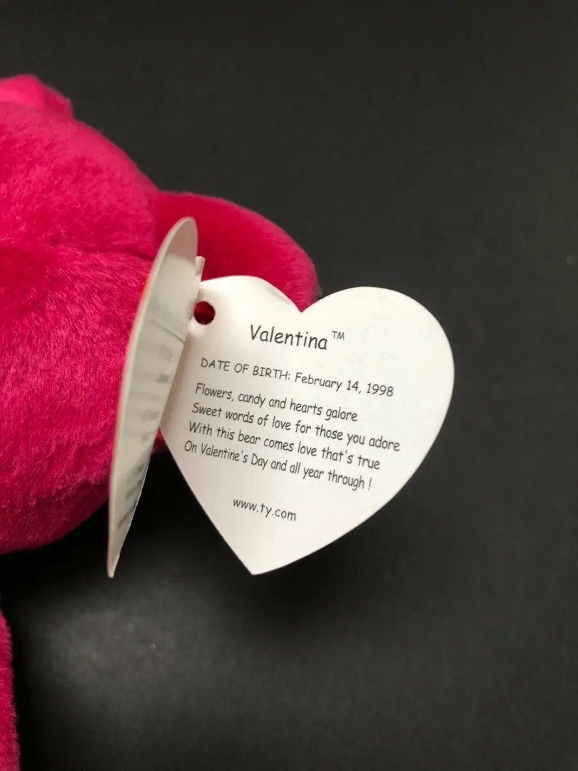 Beanie babies shop tag errors