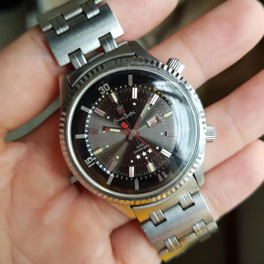 ORIENT SURFIN 見詰める DIVER 25石