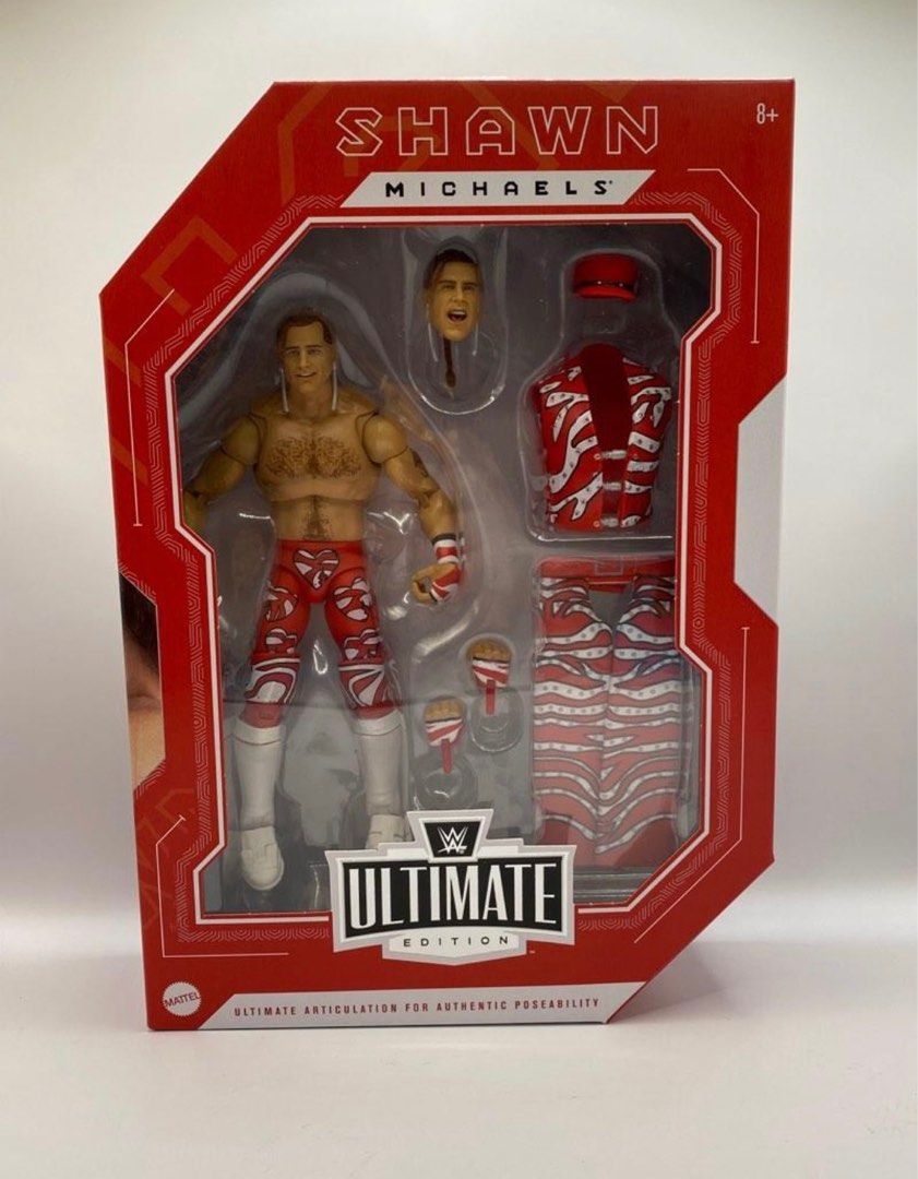 WWE Wrestling Fan Takeover Shawn Michaels Action Figure 