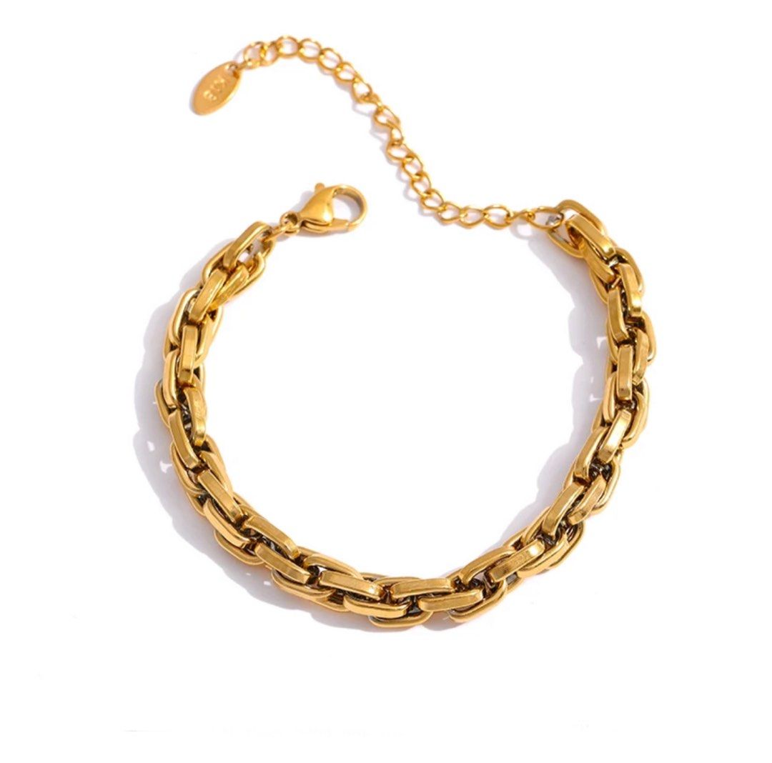 REAL GOLD Plated Bracelet Necklace Sold separately