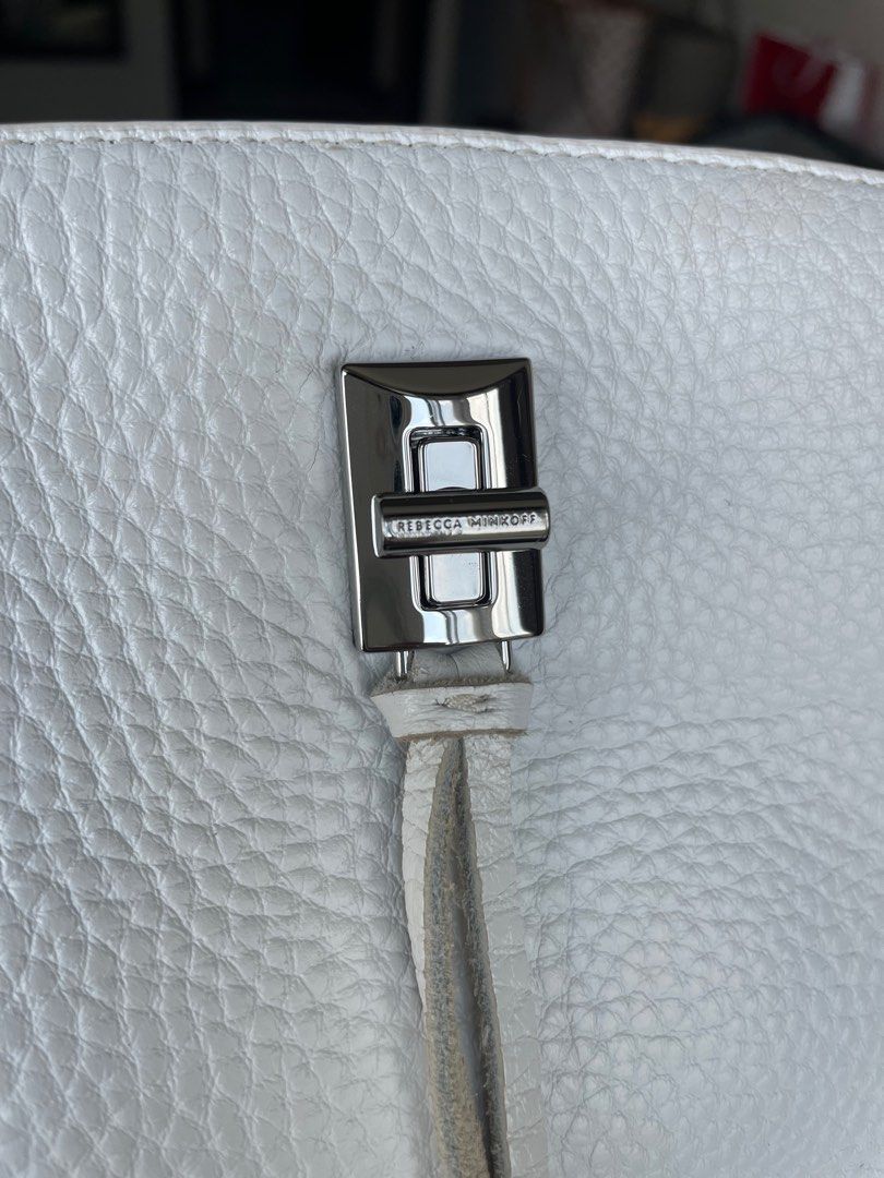 Rebecca minkoff top white crossbody bag