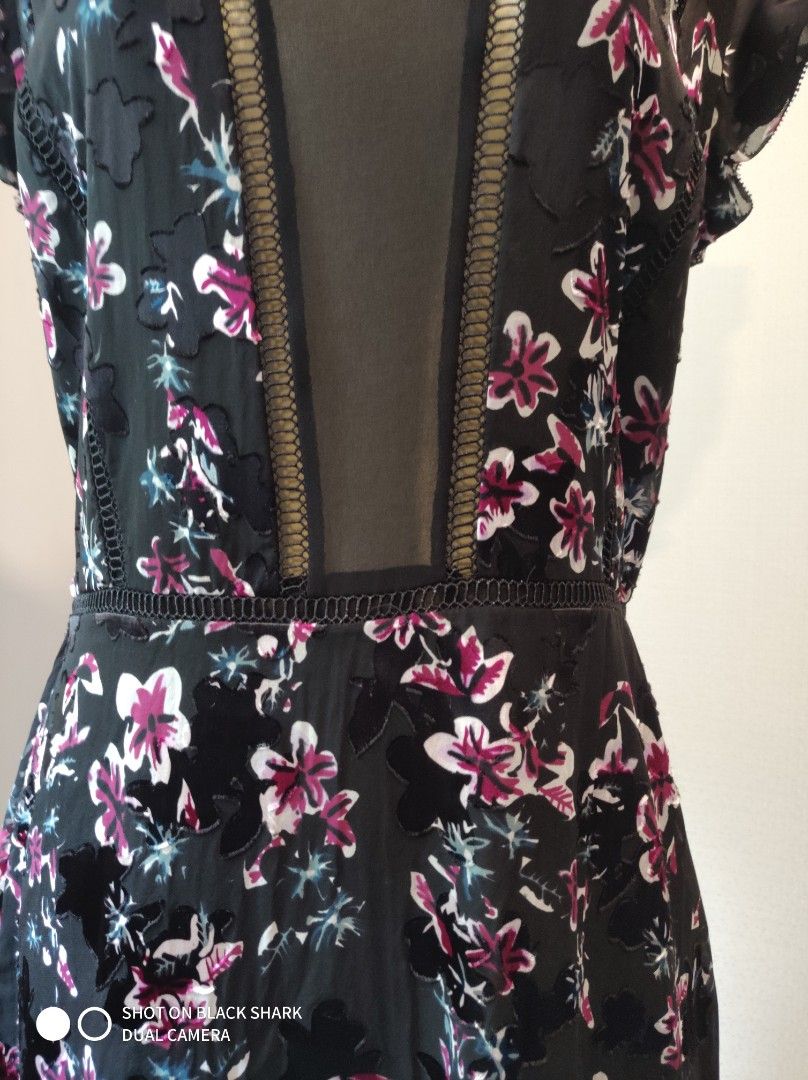 Reiss alexandra floral dress clearance