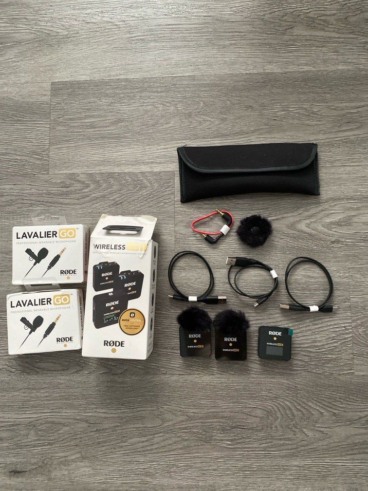 Rode wireless GO 2, Audio, Microphones on Carousell