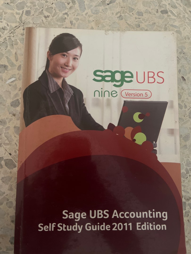 Sage UBS Accounting, Hobbies & Toys, Books & Magazines, Textbooks on