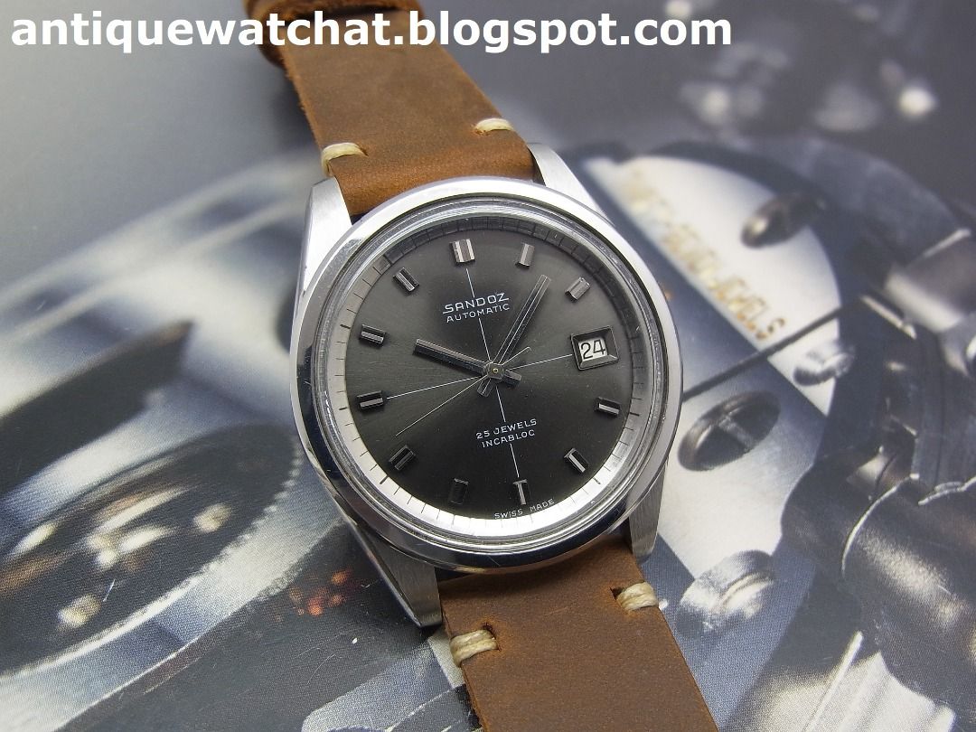 Sandoz automatic sale 25 jewels incabloc