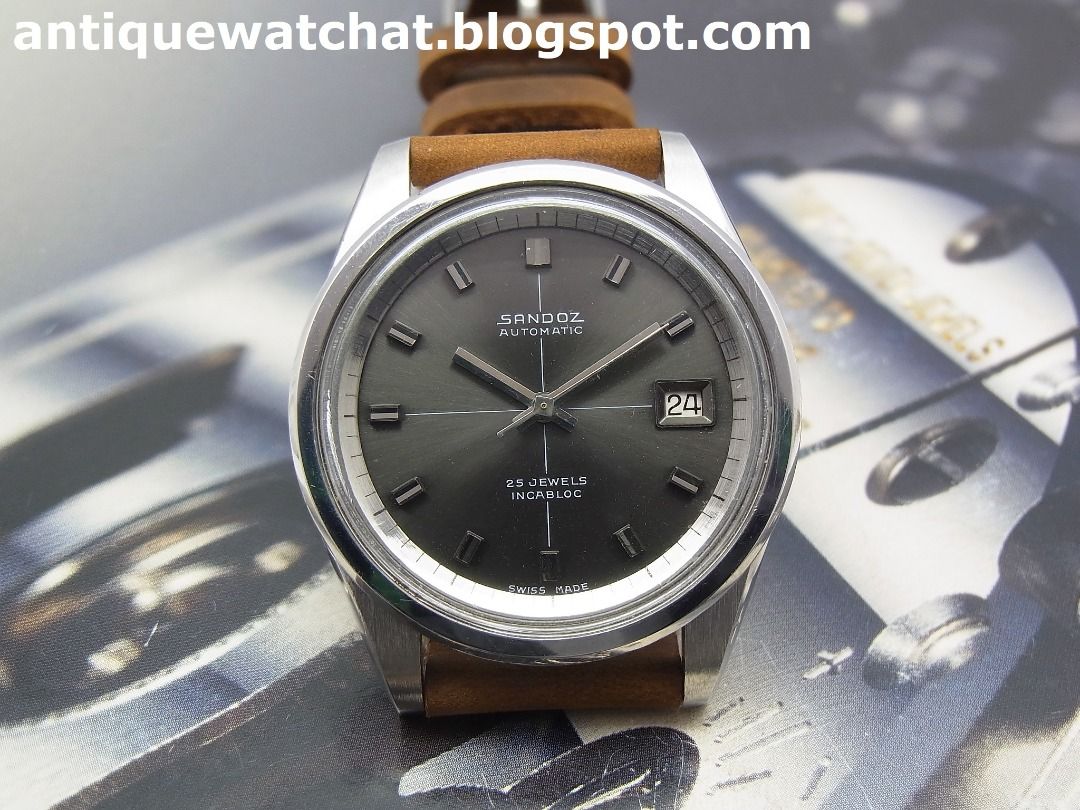 Sandoz automatic 25 jewels clearance incabloc