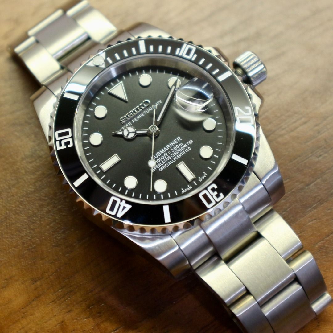 Seiko best sale mod submariner