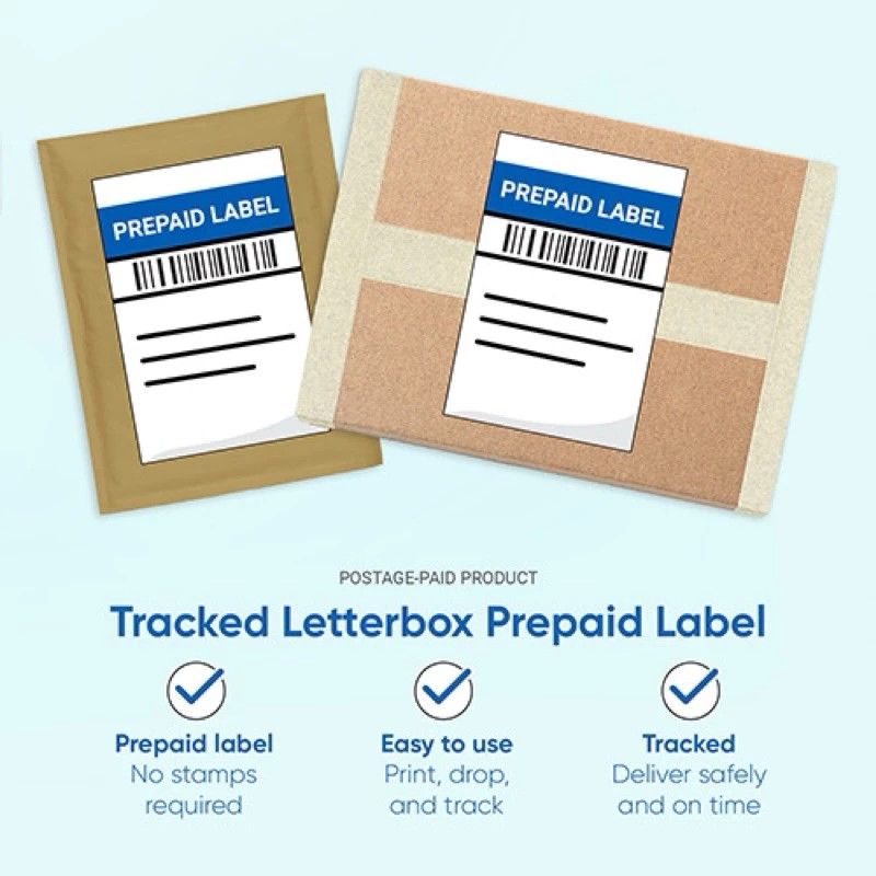 Singpost tracked letter box prepaid label, Everything Else on Carousell