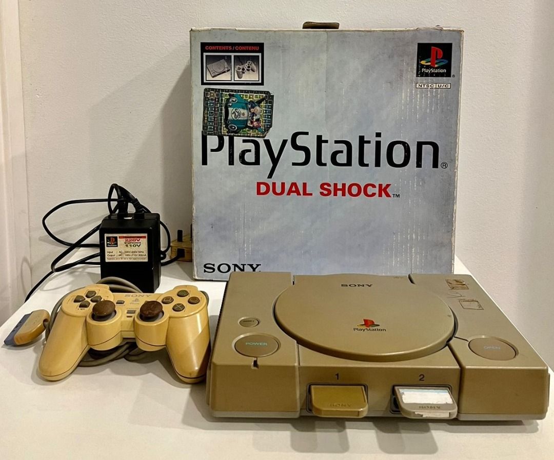 the first playstation console