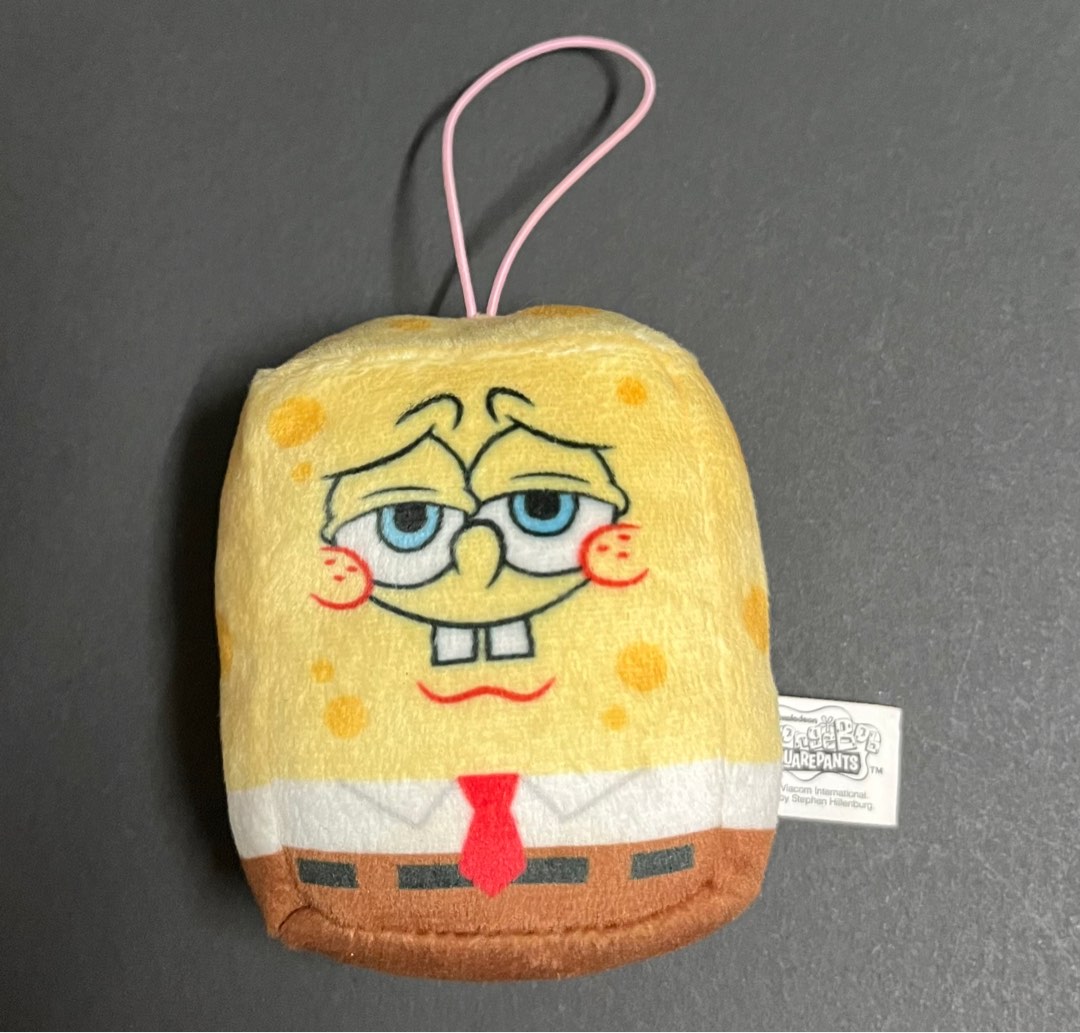 SpongeBob SquarePants Keychains Plush Toys, Hobbies & Toys, Toys & Games on Carousell