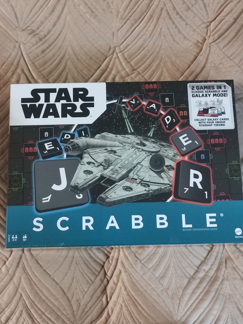 Star Wars Scrabble Special Edition Hobbies Toys Toys Games on