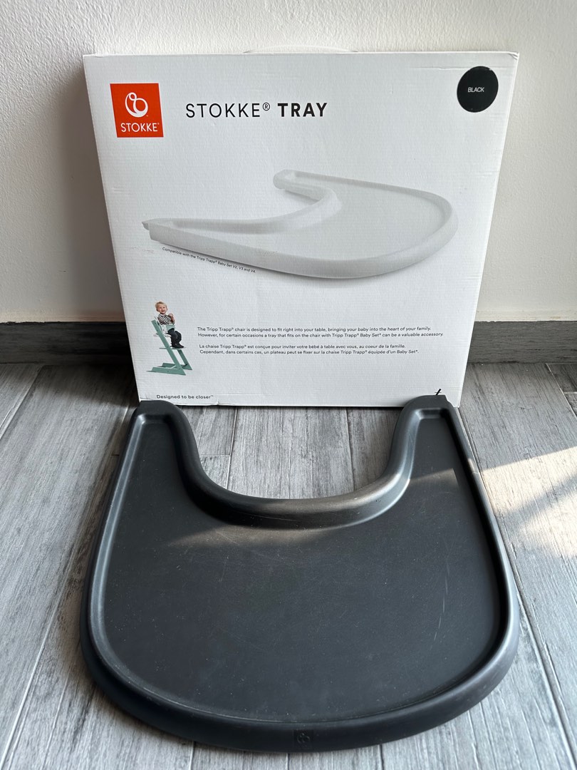 Stokke Tripp Trapp Tray Black Babies Kids Baby Nursery