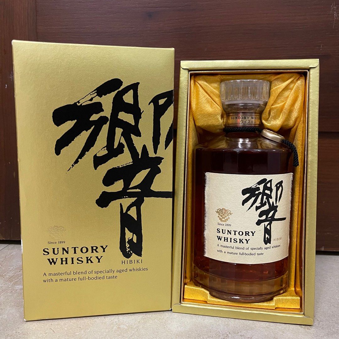 日本威士忌-Suntory 響HIBIKI (絕版金花響)700ml(響17年前身), 嘢食