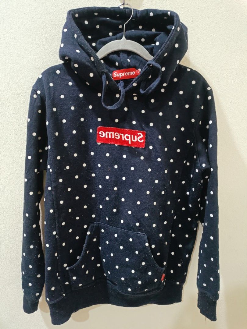 Supreme x comme sale des garçons hoodie