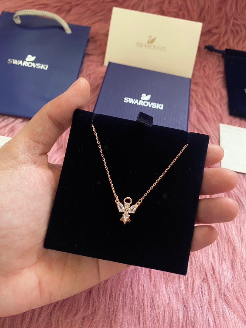 Swarovski angel pendant clearance