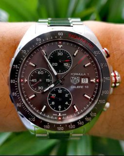 Tag Heuer  Formula 1 CAZ2012 Automatic Chronograph 44mm Ceramic Bezel Complete Local AD 💯%Authentic