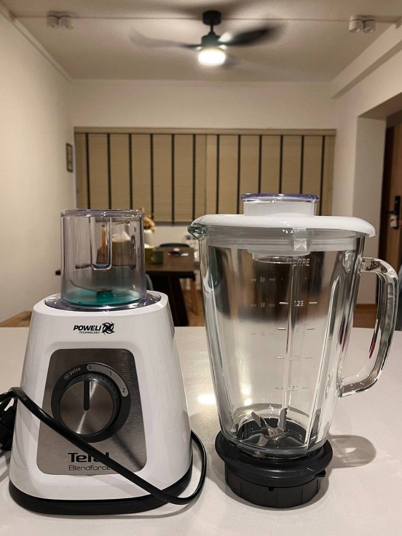 Tefal blendforce 2 glass blender, TV & Home Appliances, Kitchen