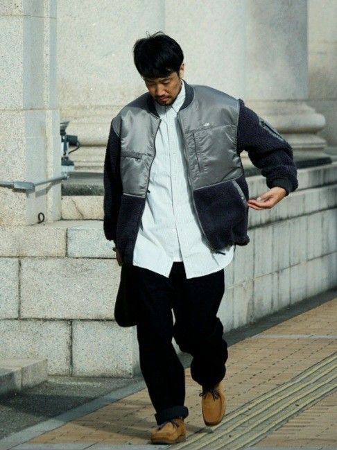 THE NORTH FACE Wool boa Fleece Denali Jacket 日本限定紫標男版中性