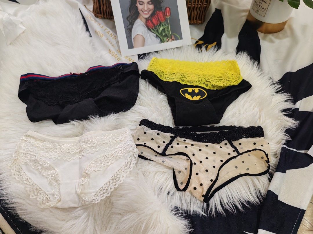 Batman underwear thongs g string, Women's Fashion, New Undergarments &  Loungewear on Carousell