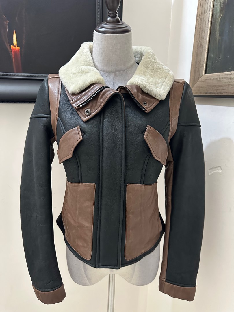 Tibi Shearling Jacket Carousell