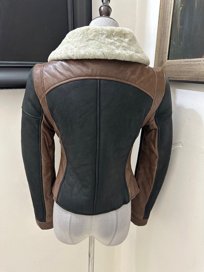 Tibi Shearling Jacket Carousell