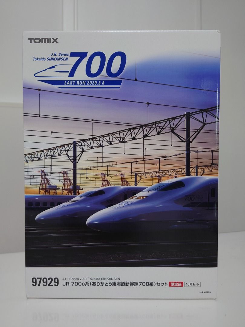 Tomix 97929 限定品JR 700系(ありがとう東海道新幹線700系), 興趣及