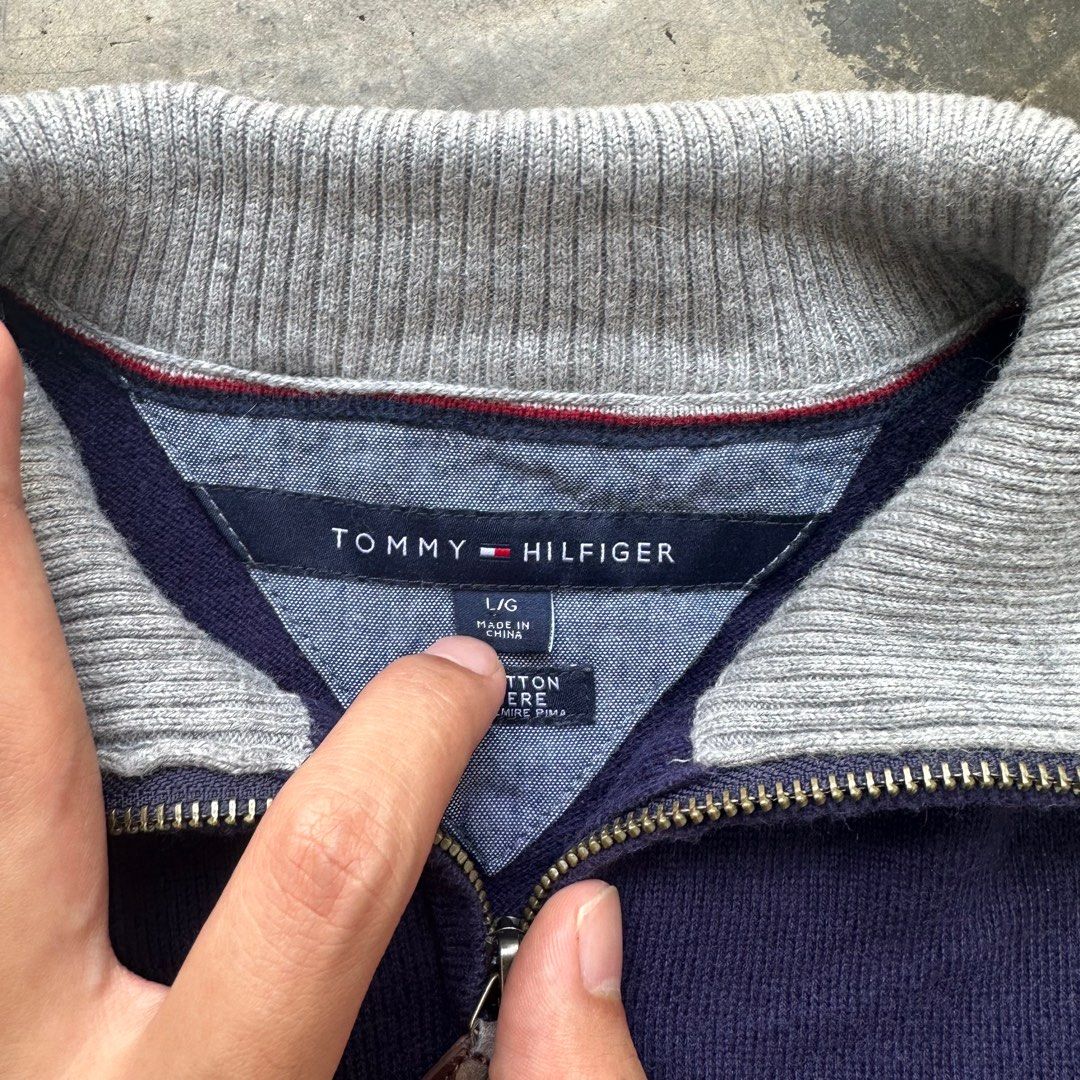 Tommy hilfiger discount jumper navy