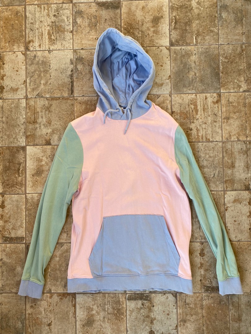Topman Pastel Hoodie Women s Fashion Coats Jackets and Outerwear on Carousell