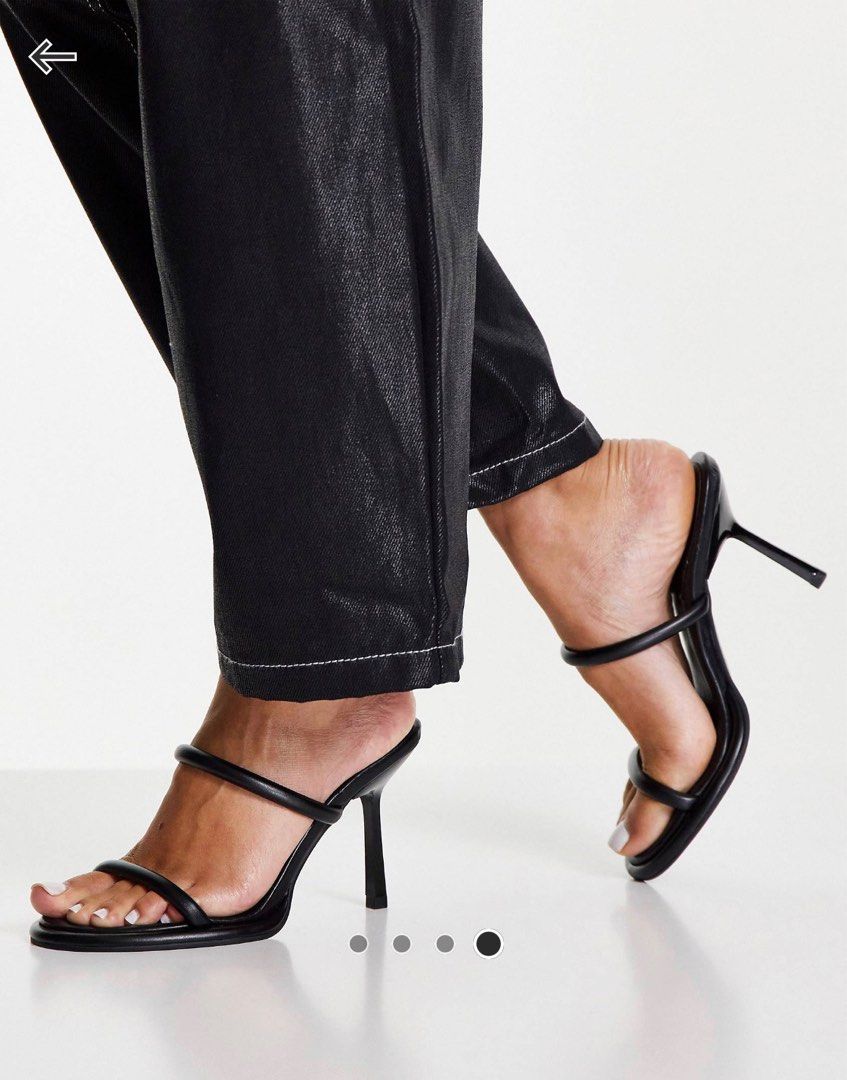 Medium heel mules sale