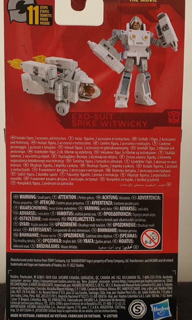 Transformers Studio Series Átalakítható Figura - Exo-Suit Spike Witwicky