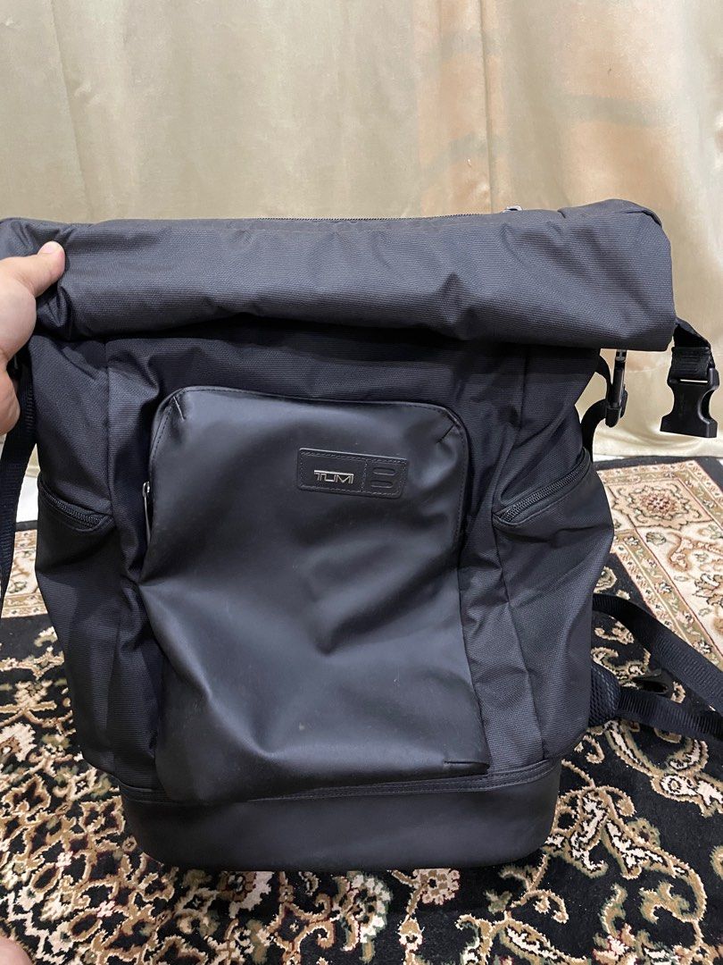 Tumi griffin sale roll top backpack