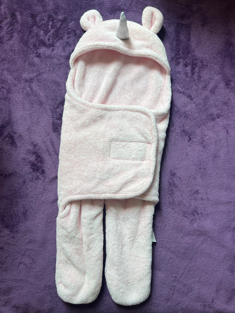 Upsimple fleese swaddle jacket, Babies & Kids, Babies & Kids Fashion on