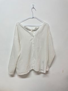 雪紡V領女襯衫/面試/休閒襯衫 皆適合
