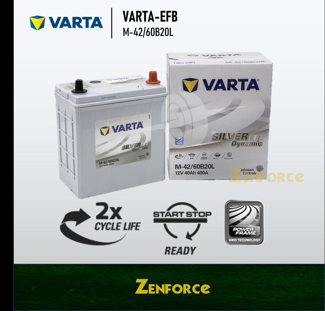 Varta Car Battery, Start-Stop