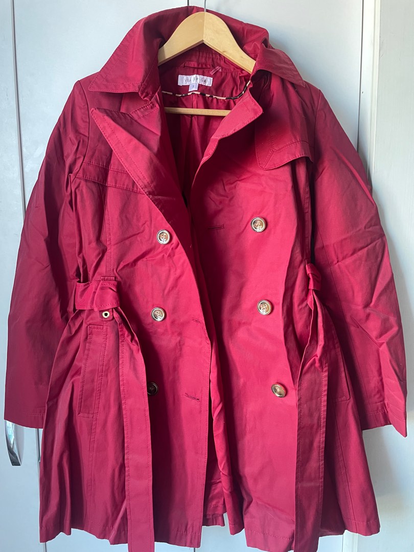 Via spiga red discount coat
