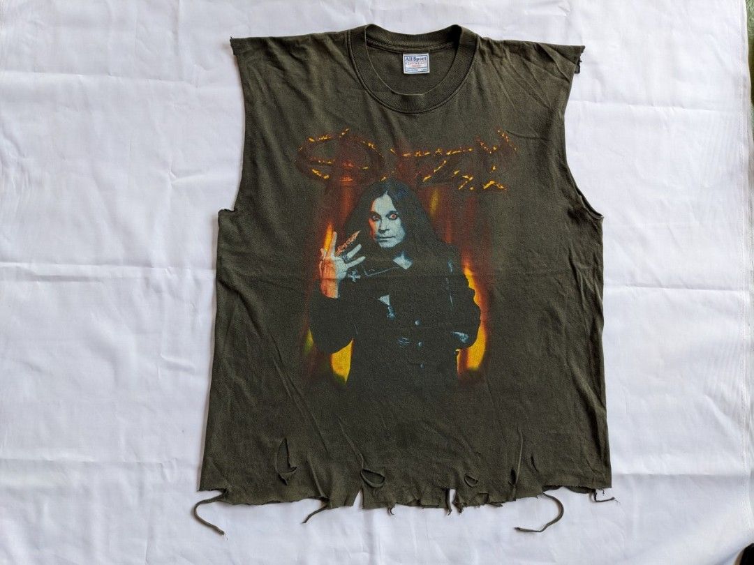 ozzy osbourne polo shirt