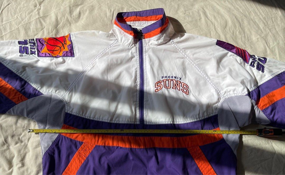 Vintage 90S Starter nba suns bulls windbreaker jacket Carousell