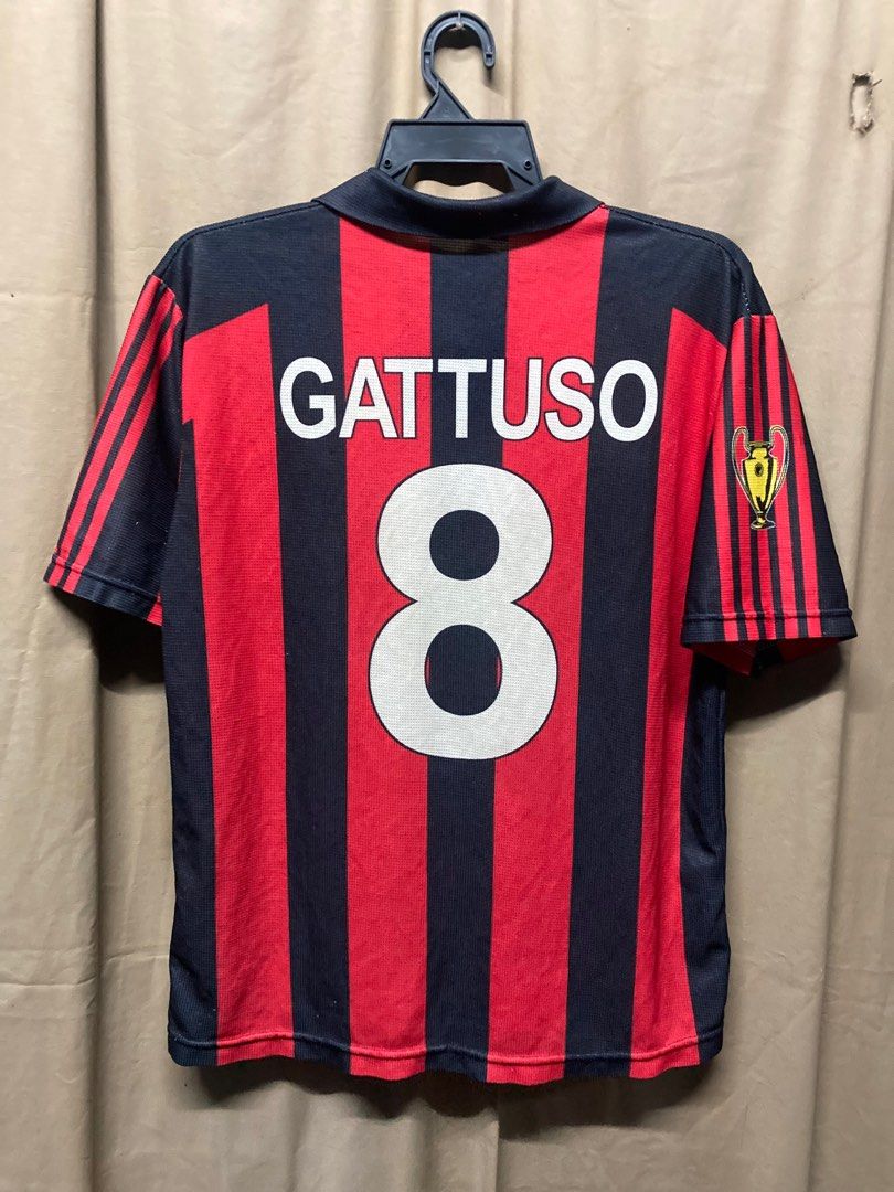 Vintage AC Milan 2003 04 Gattuso Jersey