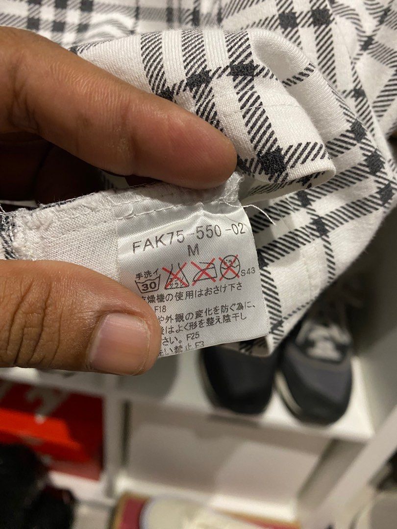 VINTAGE BURBERRY LONDON BLUE LABEL CHECKERED TEE