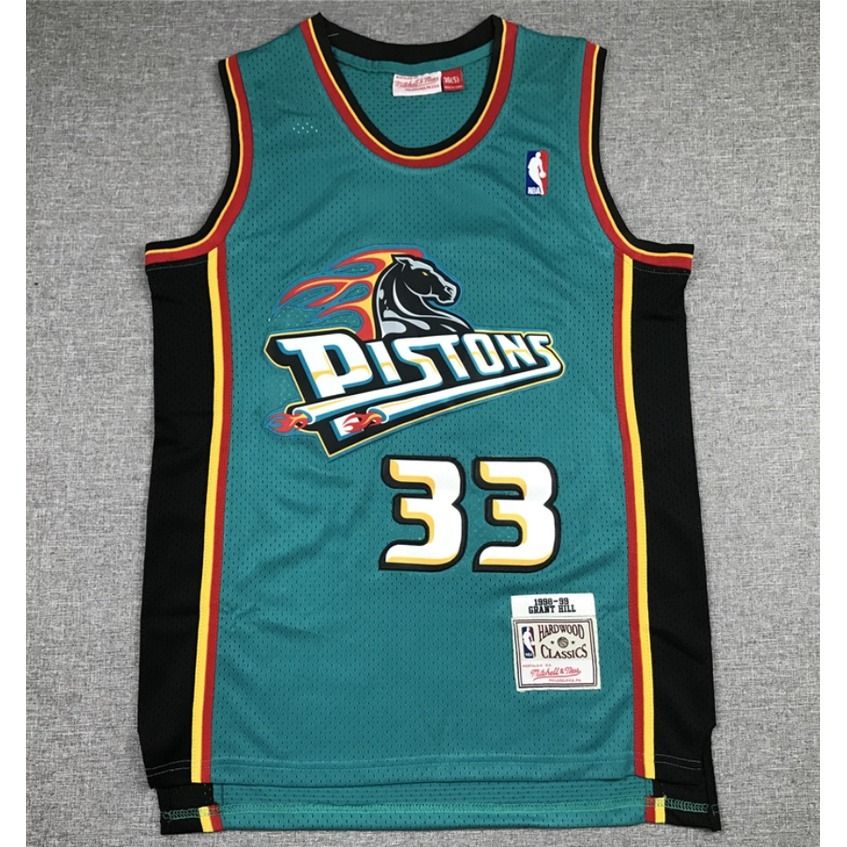 Pistons retro store jersey