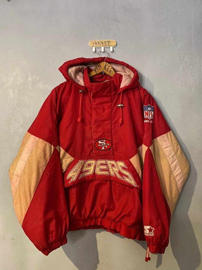Vintage San Francisco 49ers NFL Starter Proline Pullover Half Zip