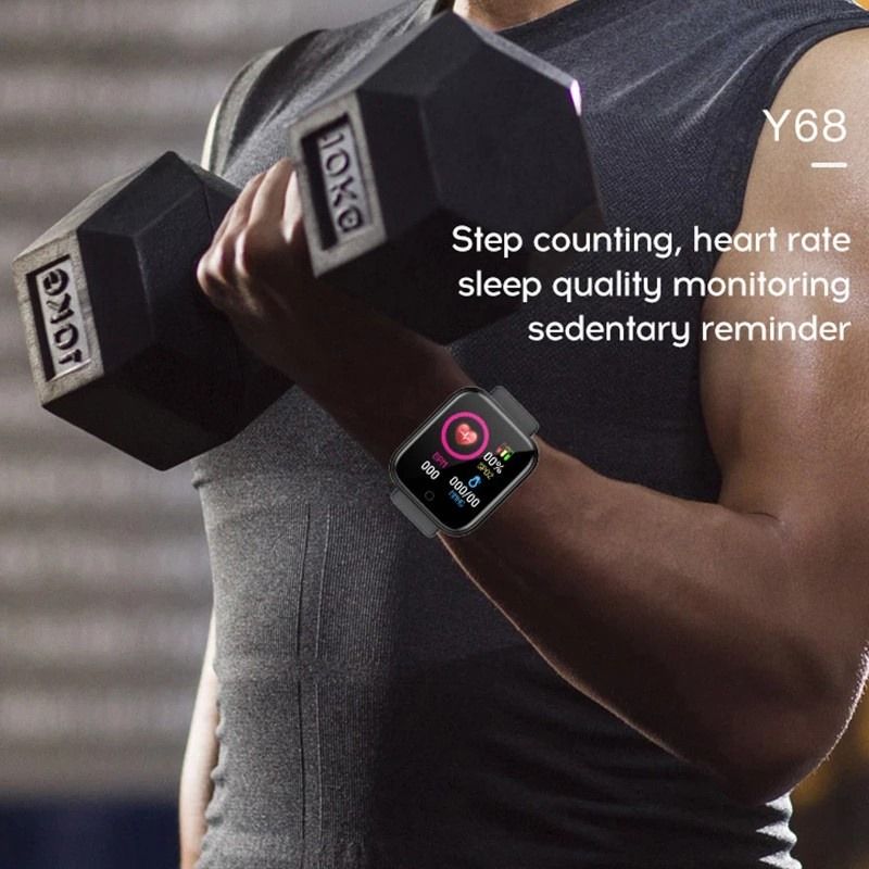 Y68 sales smart band
