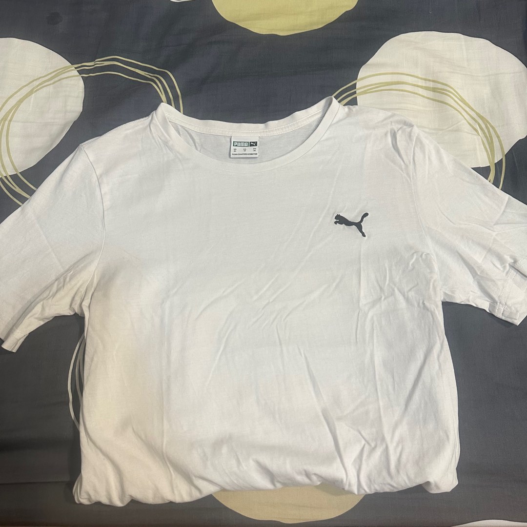 White puma clearance crop top